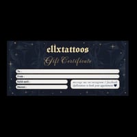 Image 2 of Tattoo Voucher 