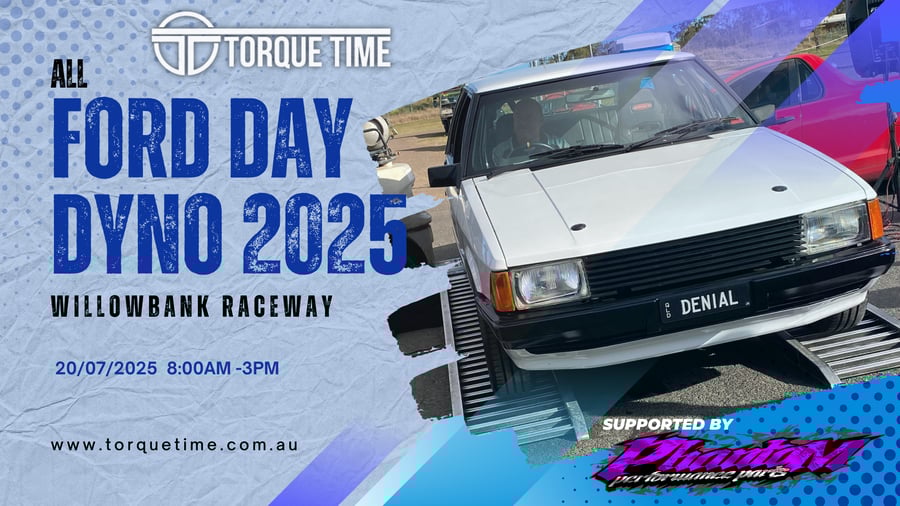 Image of All Ford Day QLD Dyno shootout at Willowbank raceway 20/07/25