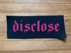 Red Ink Disclose Shoulder Patch