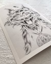 Image 2 of Cringe cat print