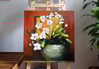 Image 3 of Abstr-White Orchid
