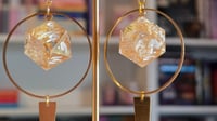 Image 5 of Angelic Reprieve d20 dice earrings