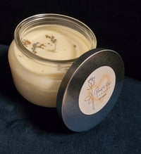 Glass Candle with Silver Lid - SOLD OUT