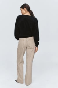 Image 3 of marle magda jumper black cashmere