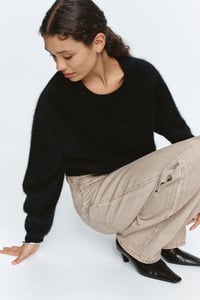 Image 1 of marle magda jumper black cashmere