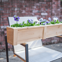 Image 1 of Cottage Style Cedar Window Box