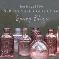 Image 1 of Green Blue Glass Bud Vases