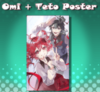 Image 1 of Omi + Teto Poster || MADE TO ORDER