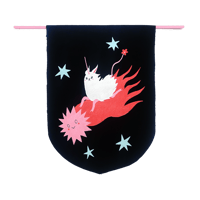 Unicorn Comet Pennant