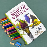 Image 1 of Birds of Australia Field Guide Book Page Pencil Case