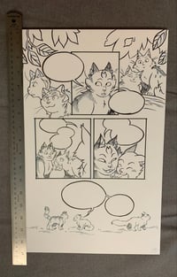 Image 2 of Warriors: The Prophecies Begin Vol 2: Page 219 Original Inks