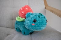 Strawberry Ivysaur Crochet Plush