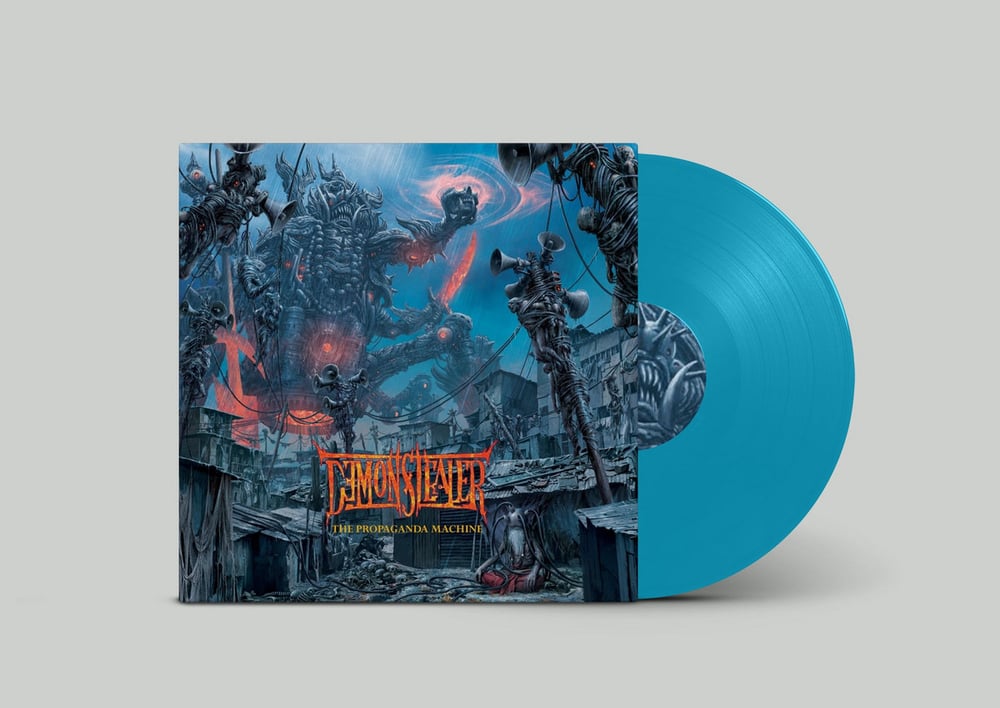 Demonstealer -The Propaganda Machine 180g Turquoise Vinyl