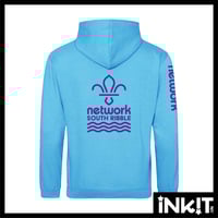 Image 2 of Blue South Ribble Network Hoodie