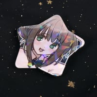 Image 1 of Subarashiki Hibi Holographic Star Badge Collection