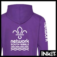 Image 1 of Purple South Ribble Network Hoodie