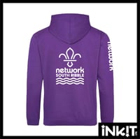 Image 3 of Purple South Ribble Network Hoodie