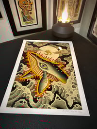 Image 2 of Limited Whale refined print 10/10