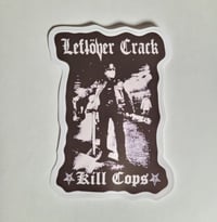 Image 1 of Large Leftover Crack Kill Cops Matte Vinyl sticker 