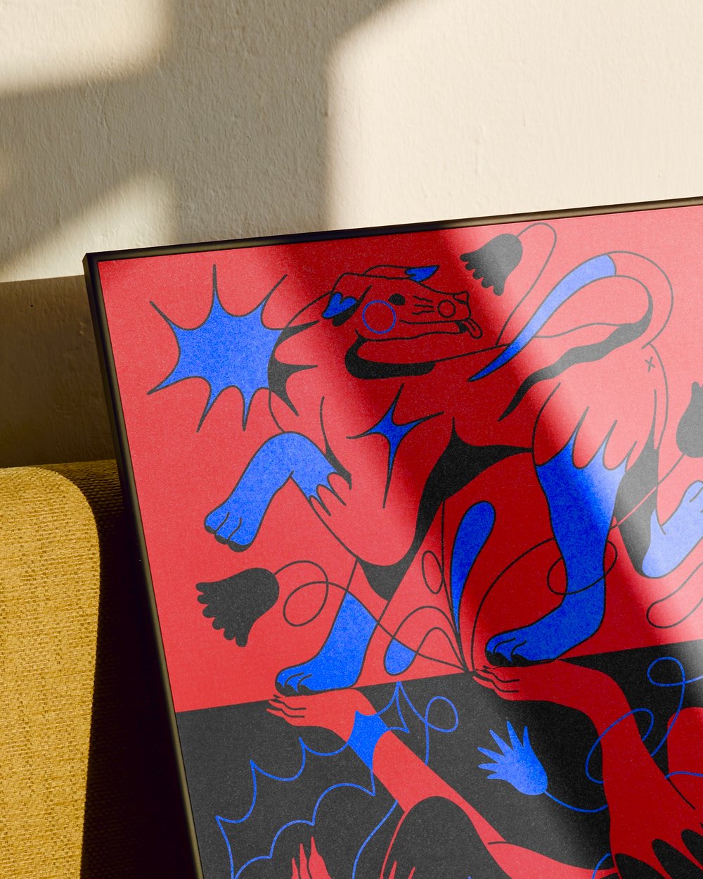 Image of Two Beasts Print
