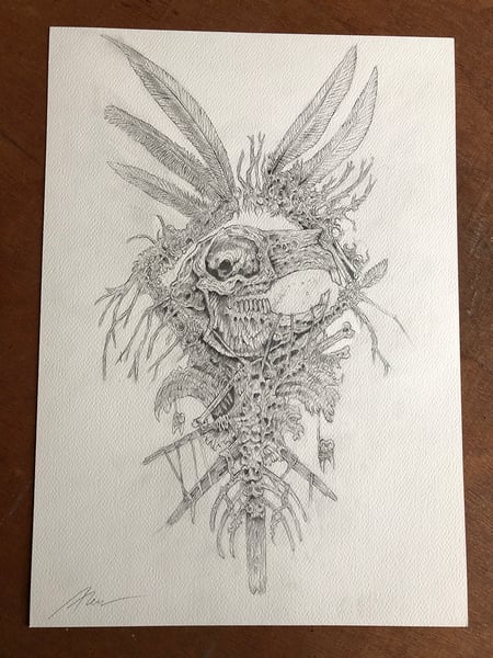 Image of 'Totem' original lllustration