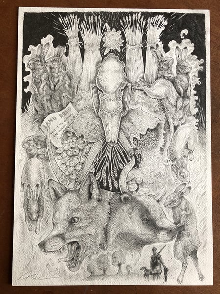 Image of 'Finality' original illustration