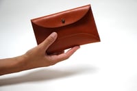 Image 1 of Portefeuille Orange glossy