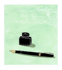 Image 1 of Still Life with Pen and Ink 