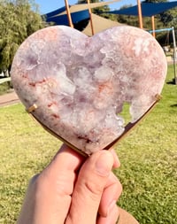 Image 3 of Pink Amethyst - Agate with Druzy