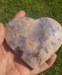 Image 1 of Pink Amethyst - Agate with Druzy