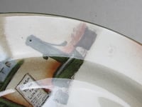 Image 17 of Antique Royal Doulton Dickens Ware Plate, Sam Weller Shoe Shiner at York to London Coach House 