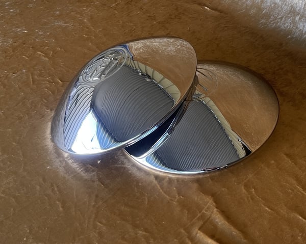 Image of VW Volkswagon S / EB Hub Caps - Restored Originals - Set of 2.