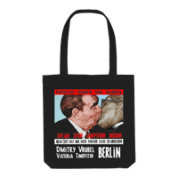 "BRUDERKUSS" tote bag