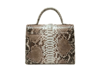 Image 5 of Wedding Formal Women Leather Handbag Purse, Genuine Python Snakeskin Crossbody Leather Bag