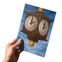 'Under the Clock at 2? 4x6 Print