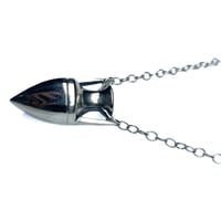 Image 3 of Amphora necklace in oxidized sterling silver