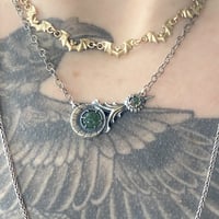 Image 5 of Halley’s Comet necklace in sterling silver or gold