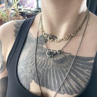 Image 6 of Halley’s Comet necklace in sterling silver or gold
