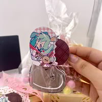 Image 3 of World Is Mine Chocolate Badge