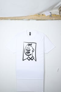 Image 1 of T-shirt Black Tintin (blanc)