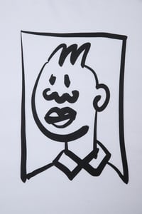 Image 3 of T-shirt Black Tintin (blanc)