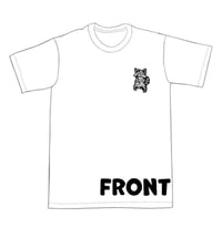 Image 1 of Twice Printed Shirts! Raccoon eating pizza (A2)