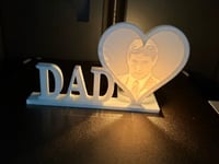 Image 2 of  Light Up Mom or Dad Lithophanes