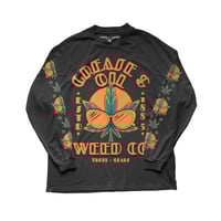 Image 2 of GREASE & OIL Weed Co. Long Sleeve Tee