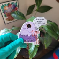 Image 2 of Be Gentle Sticker