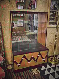 Image 1 of Zigzag Teak Cabinet.