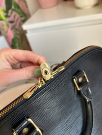 Image 7 of Louis Vuitton Black Epi Leather Alma PM