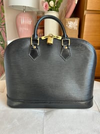 Image 8 of Louis Vuitton Black Epi Leather Alma PM
