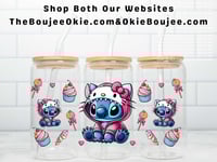 Stitch Kitty Double Sided Uv Dtf Wrap NRB