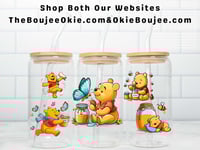 Honey Pooh Bear Double Sided Uv Dtf Wrap NRB